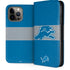 NFL Detroit Lions Zone Block iPhone 15 Pro Max Folio Case